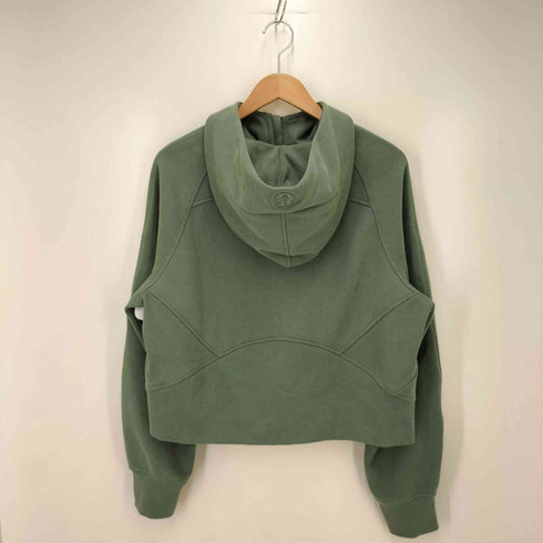 ルルレモン lululemon フルジップ クロップドパーカー レディース JPN:M