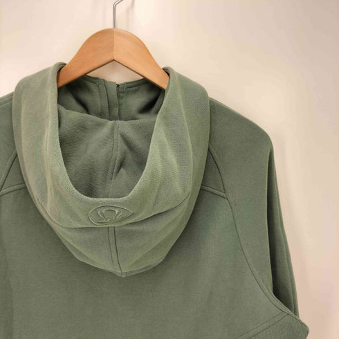 ルルレモン lululemon フルジップ クロップドパーカー レディース JPN:M