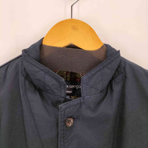 コムデギャルソンオム COMME des GARCONS HOMME AD2003 裏地総柄 3Bコットンテーラードジャケット メンズ JPN:M