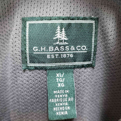 ジーエイチバス G.H.BASS ハーフボタンプルオーバートップス メンズ JPN:XL