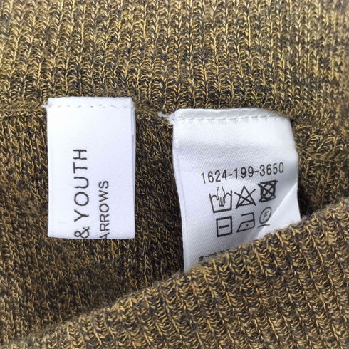 ビューティーアンドユースユナイテッドアローズ BEAUTY & YOUTH UNITED ARROWS コットン ナイロン リブスカートスパッツ ウォッシャブル レディース FREE