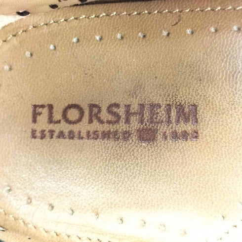 フローシャイム FLORSHEIM 編み込みデザイン ローファー メンズ