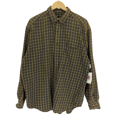 エディーバウアー Eddie Bauer チェック L/S ボタンダウン シャツ メンズ import:L
