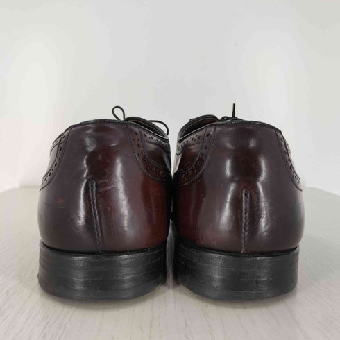 チャーチ churchs GENUINE CORDVAN ウィングチップ 内羽根 レザーシューズ メンズ 7 1/2