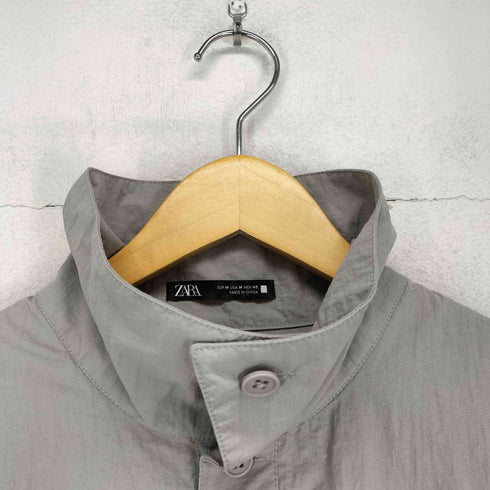 ザラ ZARA ハーフボタンオーバーサイズジャケット メンズ M