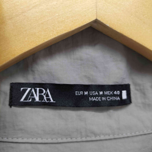 ザラ ZARA ハーフボタンオーバーサイズジャケット メンズ M