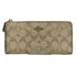 コーチ COACH シグネチャージップウォレット レディース