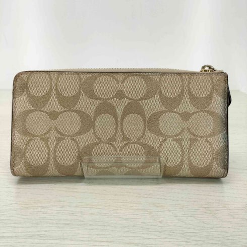 コーチ COACH シグネチャージップウォレット レディース