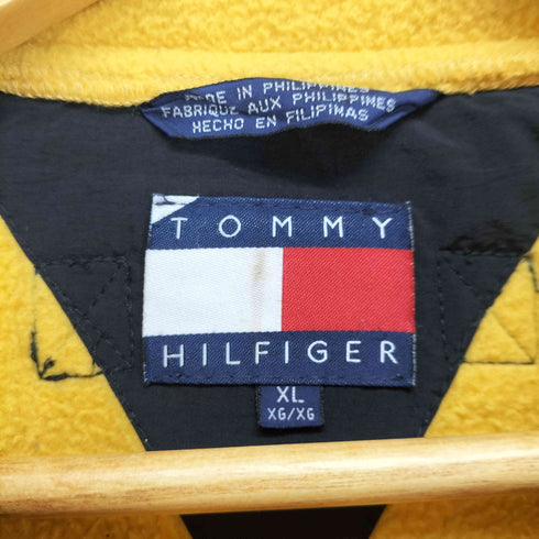 トミーヒルフィガー TOMMY HILFIGER フリース ジップベスト メンズ import:XL