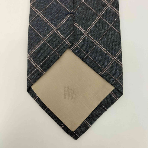 アイムプロダクトイッセイミヤケ im product ISSEY MIYAKE ランダムチェック シルクネクタイ メンズ