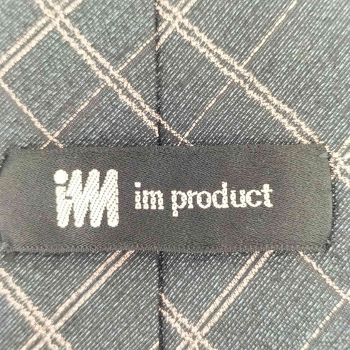 アイムプロダクトイッセイミヤケ im product ISSEY MIYAKE ランダムチェック シルクネクタイ メンズ