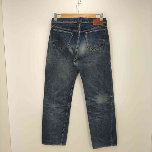 フォーティーファイブアール 45R ボタンフライ ストレートデニムパンツ レディース 31