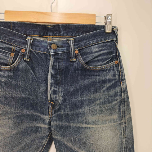 フォーティーファイブアール 45R ボタンフライ ストレートデニムパンツ レディース 31