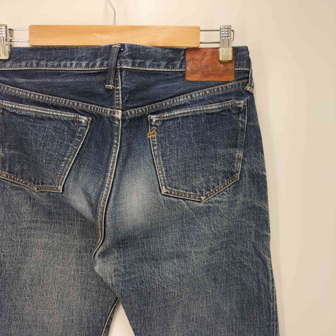 フォーティーファイブアール 45R ボタンフライ ストレートデニムパンツ レディース 31