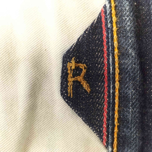 フォーティーファイブアール 45R ボタンフライ ストレートデニムパンツ レディース 31