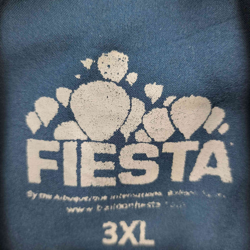 FIESTA 企業ロゴ刺繍 ジップアップベスト メンズ 3XL