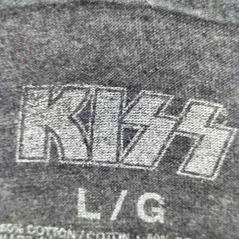 KISS S/S コットン バンドTシャツ メンズ JPN:L