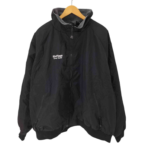 THREE SEASON JACKET ロゴ刺繍ジップアップジャケット ビックサイズ メンズ 5XL