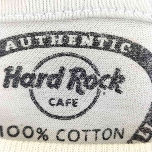 ハードロックカフェ Hard Rock Cafe スカルワッペン S/S グラフィックTシャツ メンズ import:L