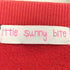 リトルサニーバイト little sunny bite ロゴビッグレーススウェット レディース
