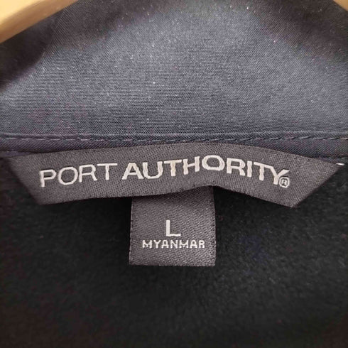 ポートオーソリティ Port Authority 企業ロゴ刺繍 ジップアップジャケット メンズ JPN:L