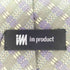 アイムプロダクトイッセイミヤケ im product ISSEY MIYAKE ランダムチェック シルクネクタイ メンズ