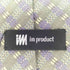 アイムプロダクトイッセイミヤケ im product ISSEY MIYAKE ランダムチェック シルクネクタイ メンズ