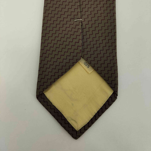 アイムイッセイミヤケ im ISSEY MIYAKE 階段柄 シルクネクタイ メンズ