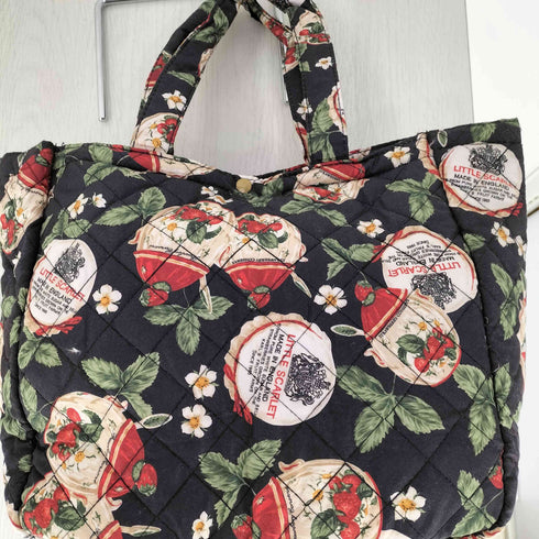 ピンクハウス PINK HOUSE イチゴ キルティング トートバッグ レディース