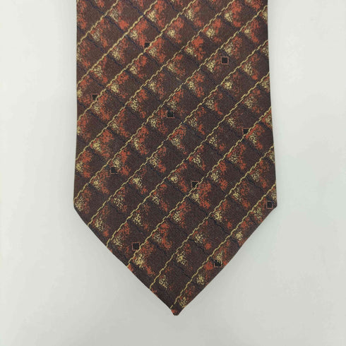 アイムプロダクトイッセイミヤケ im product ISSEY MIYAKE ランダムチェック柄 シルクネクタイ メンズ