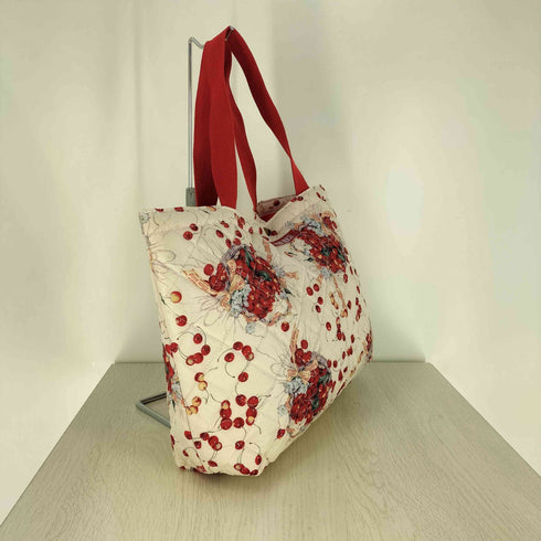 ピンクハウス PINK HOUSE チェリー キルティング トートバッグ レディース