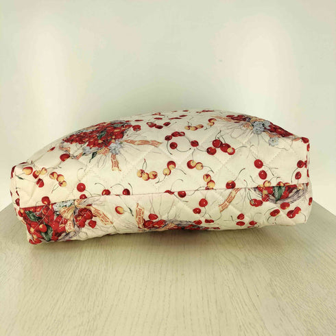 ピンクハウス PINK HOUSE チェリー キルティング トートバッグ レディース