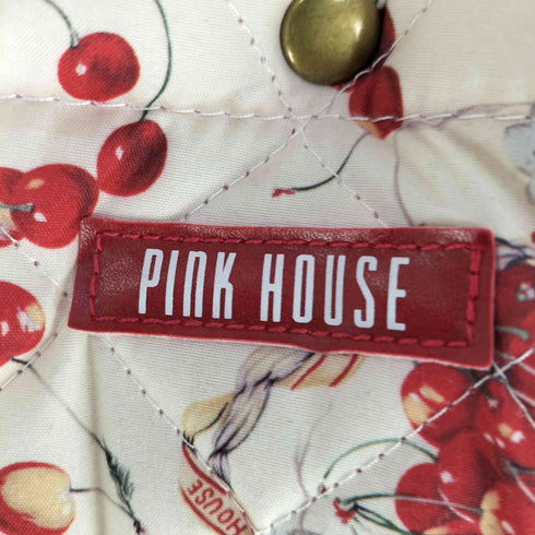 ピンクハウス PINK HOUSE チェリー キルティング トートバッグ レディース