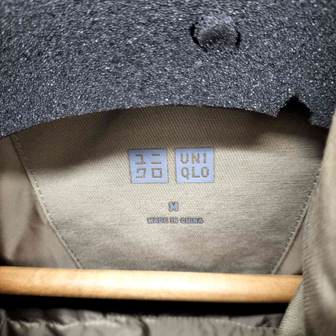 ユニクロ UNIQLO ハイブリッドダウンコート メンズ JPN:M
