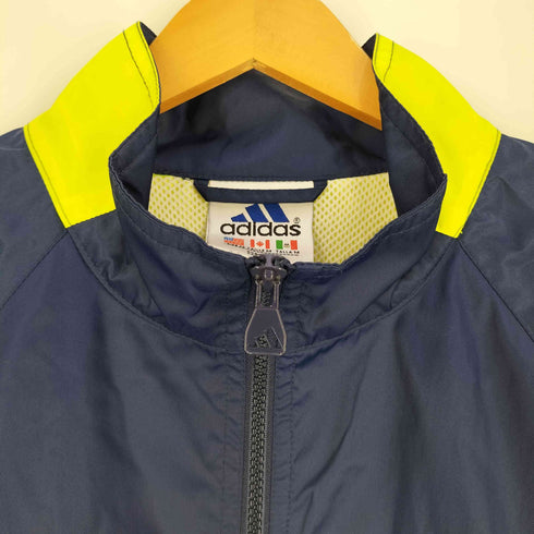 アディダス adidas 90S 万国旗タグ ツートン ナイロンジャケット メンズ import:M