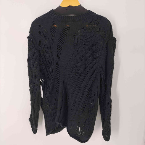 ザラ ZARA クルーネックニット メンズ import:L
