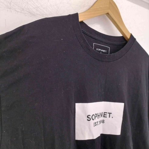 ソフネット SOPHNET. BOX LOGO TEE メンズ import:L