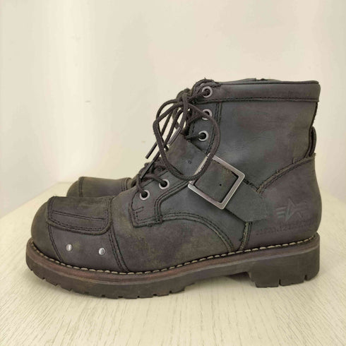 アルファインダストリーズ ALPHA INDUSTRIES バイカーブーツ メンズ JPN:25