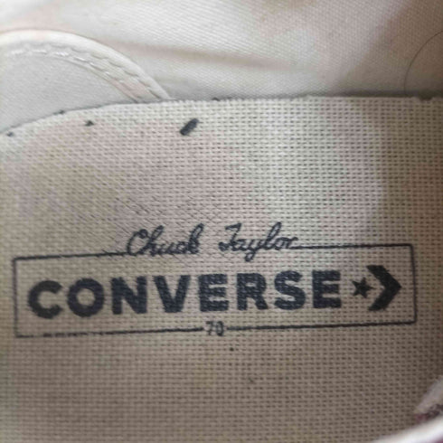 コンバース CONVERSE CT70 DARK BURGUNDY LOW CUT メンズ JPN:25.5