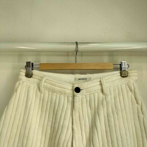 マツフジ MATSUFUJI 21AW Wide Corduroy 6P Trousers メンズ JPN:2