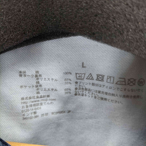 ムジルシリョウヒン 無印良品 洗いざらし デニム長袖シャツワンピース レディース JPN:L