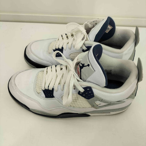 ジョーダンブランド JORDAN BRAND AIR JORDAN 4 RETRO MIDNIGHT NAVY エアジョーダン レトロ ミッドナイトネイビー ミッドカット スニーカー バッシュ メンズ JPN:27