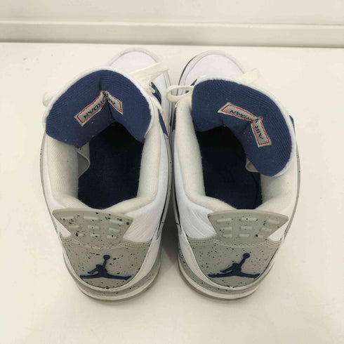 ジョーダンブランド JORDAN BRAND AIR JORDAN 4 RETRO MIDNIGHT NAVY エアジョーダン レトロ ミッドナイトネイビー ミッドカット スニーカー バッシュ メンズ JPN:27