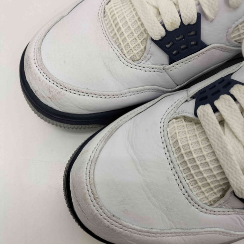 ジョーダンブランド JORDAN BRAND AIR JORDAN 4 RETRO MIDNIGHT NAVY エアジョーダン レトロ ミッドナイトネイビー ミッドカット スニーカー バッシュ メンズ JPN:27