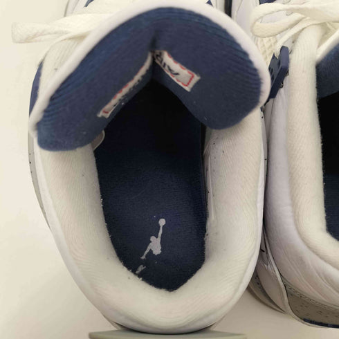 ジョーダンブランド JORDAN BRAND AIR JORDAN 4 RETRO MIDNIGHT NAVY エアジョーダン レトロ ミッドナイトネイビー ミッドカット スニーカー バッシュ メンズ JPN:27