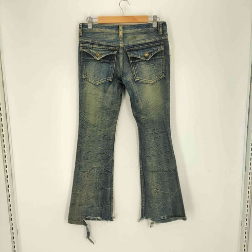 AGATE LABEL ダメージフレアデニムパンツ メンズ 28