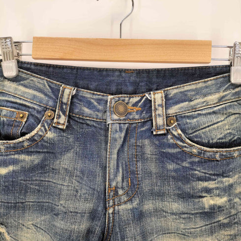 AGATE LABEL ダメージフレアデニムパンツ メンズ 28