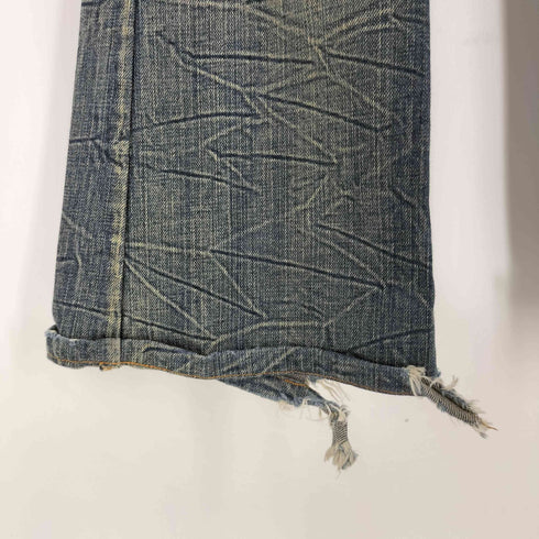 AGATE LABEL ダメージフレアデニムパンツ メンズ 28