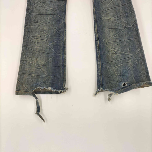 AGATE LABEL ダメージフレアデニムパンツ メンズ 28