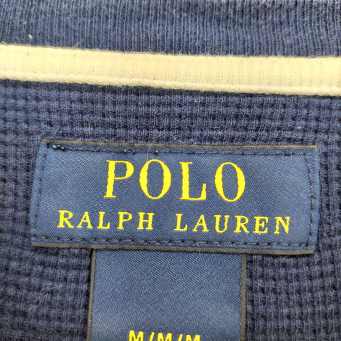 ポロラルフローレン POLO RALPH LAUREN ポニー刺繍 サーマルTシャツ メンズ import:M